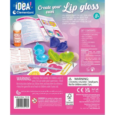 Clementoni Create Your Own Lipgloss Playset