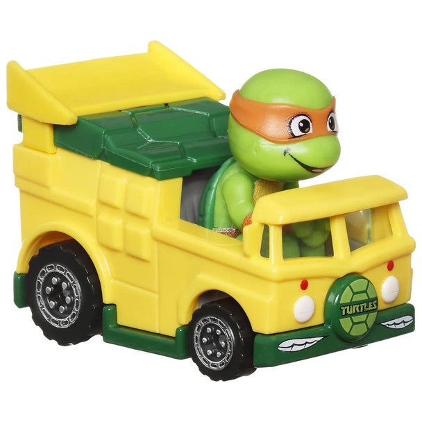Hot Wheels Racer Verse Teenage Mutant Ninja Turtles Michelangelo