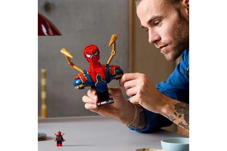 Lego Marvel 76326 Iron Spiderman Bust