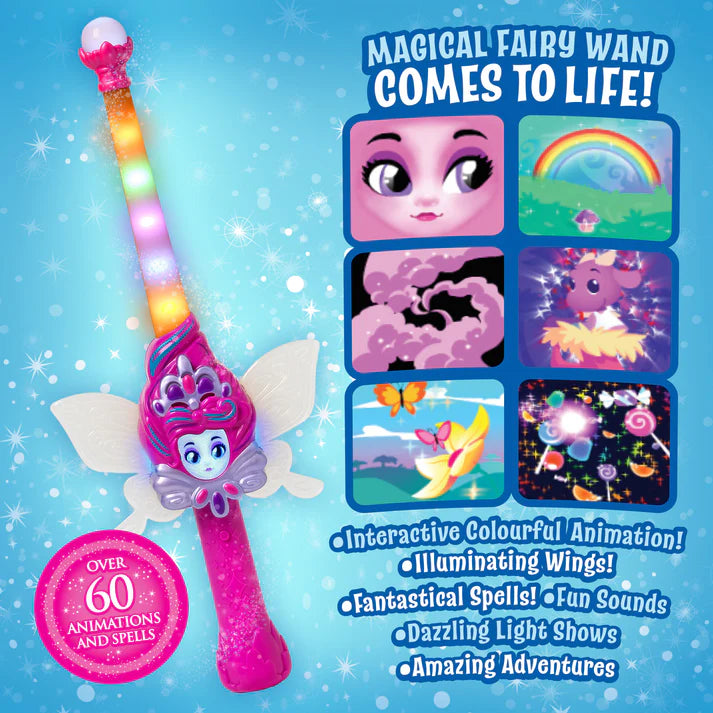 Of Dragons Fairies And Wizards Interactive Fairy Wand Fern