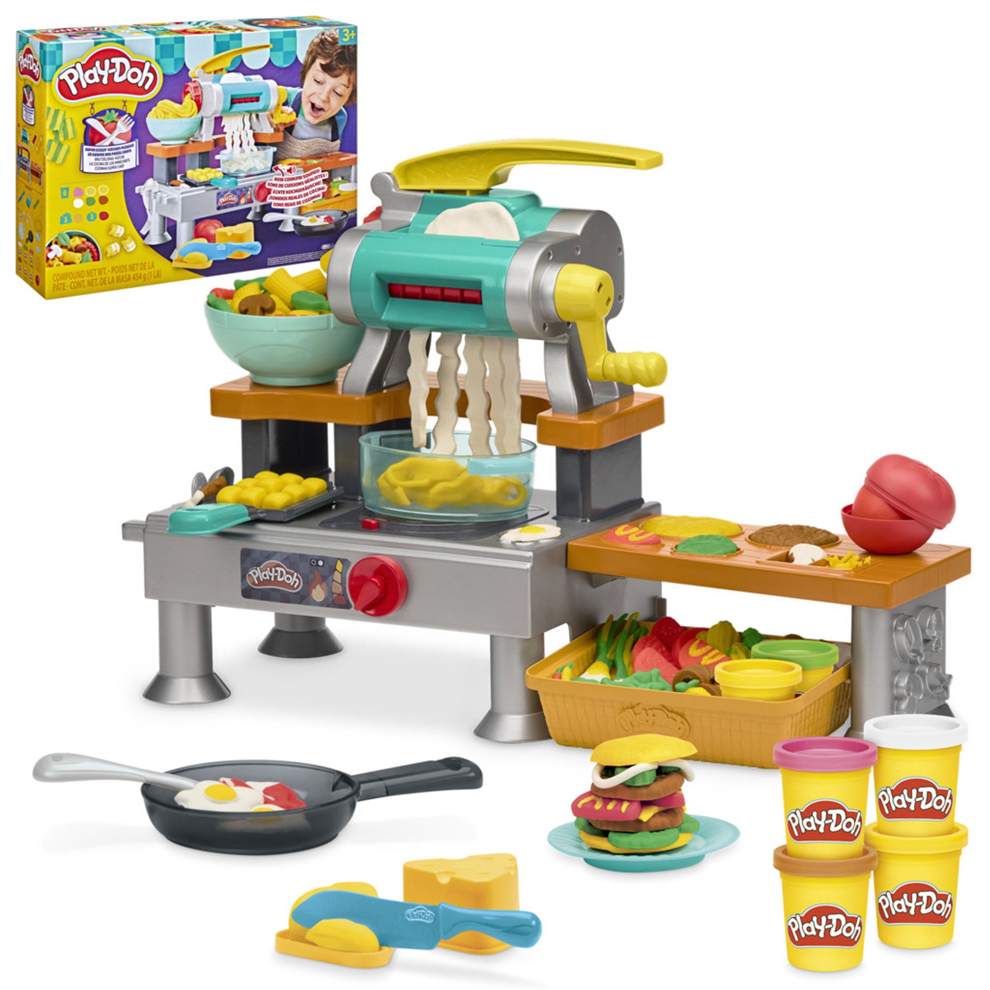 Play Doh Super Sizzlin' Kitchen Playset