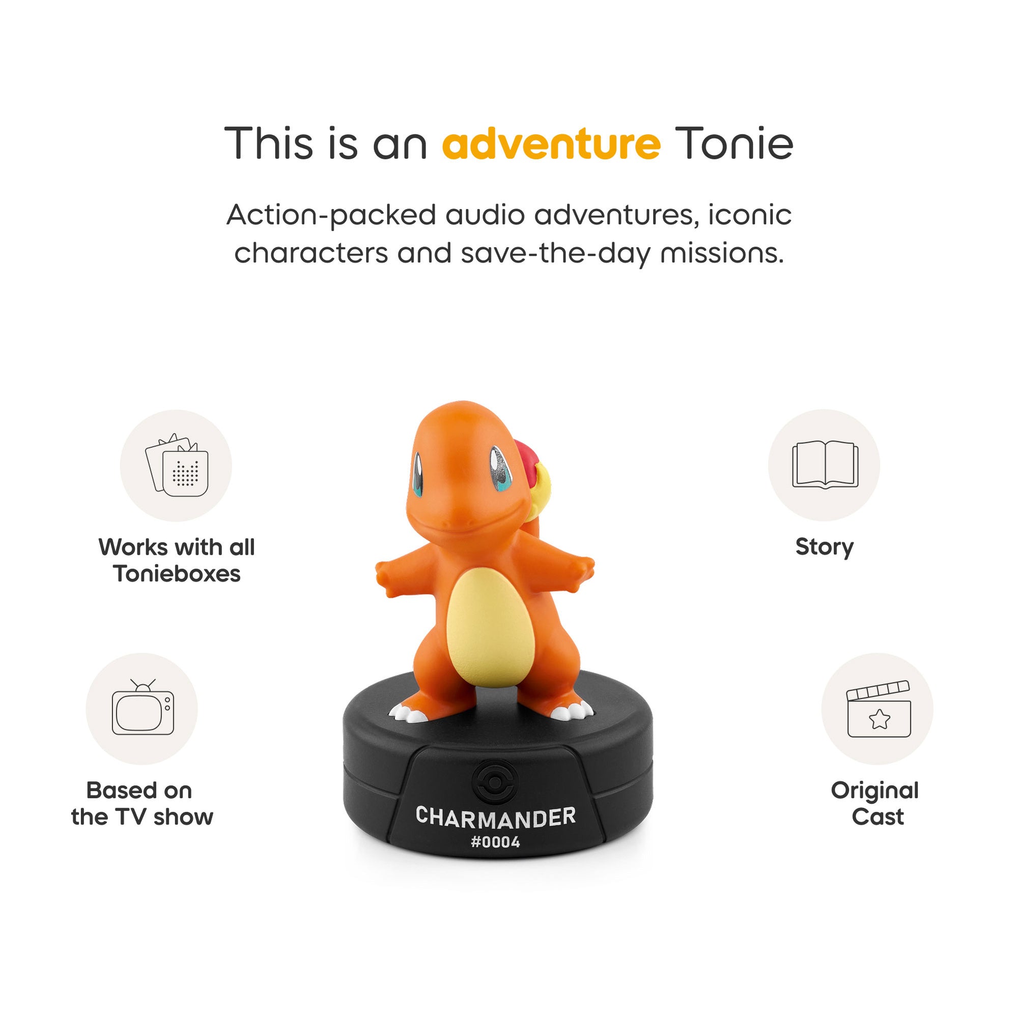 Tonies Pokemon Charmander Audio Tonie