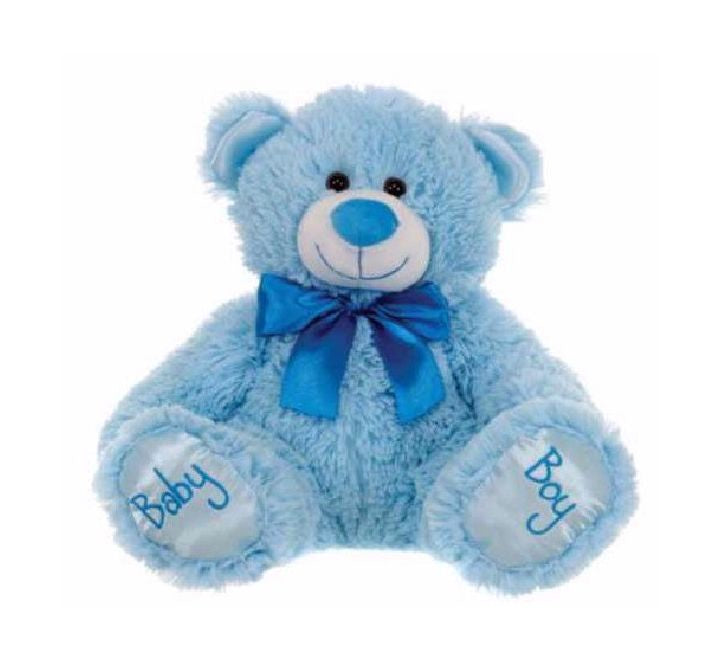 Baby Boy Bear 14" Bear Soft Toy