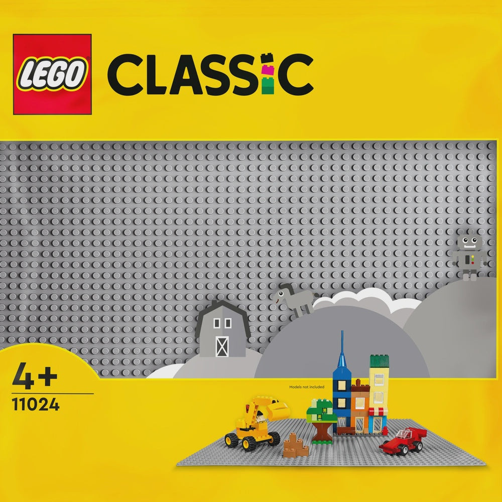 Lego Classic 11024 Large Baseplate Grey
