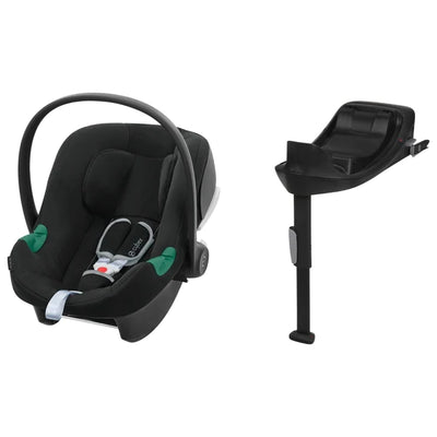 Cybex Eos Lux Bundle With Aton B2 Car Seat And Base c/w Footmuff / Car Seat Adaptors/ Cup Holder