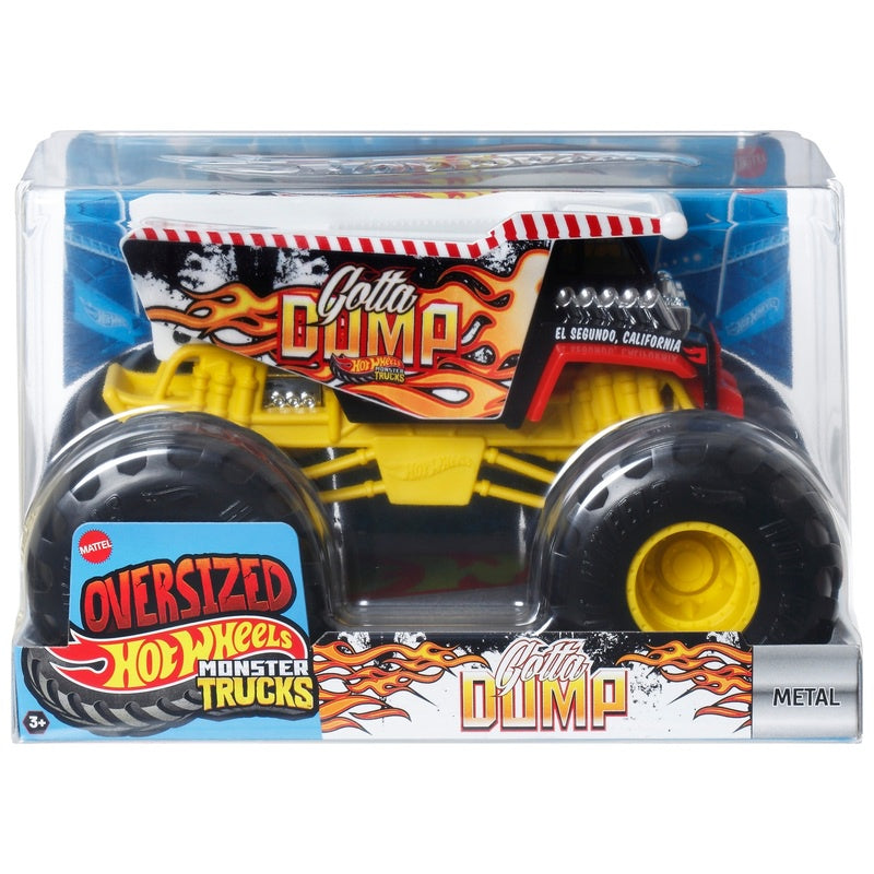 Hot Wheels Monster Trucks Oversized Gotta Dump 1:24