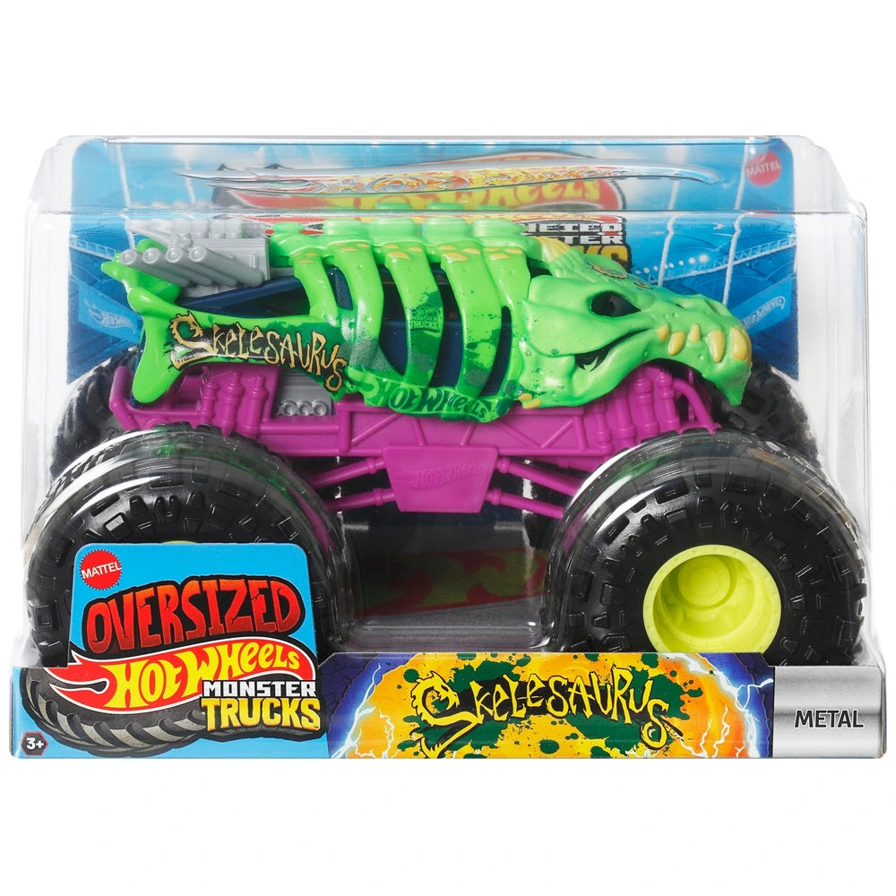 Hot Wheels Monster Trucks 1:24 Skelesaurus