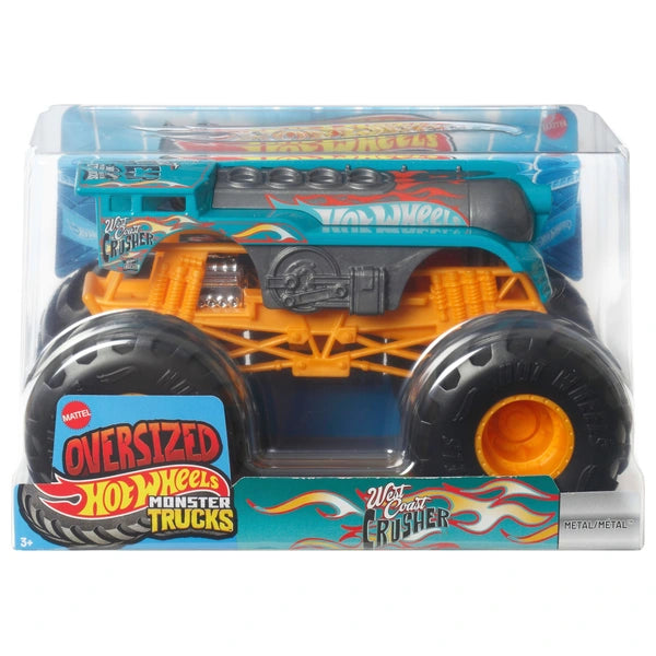 Hot Wheels Monster Trucks 1:24 West Coast Crusher