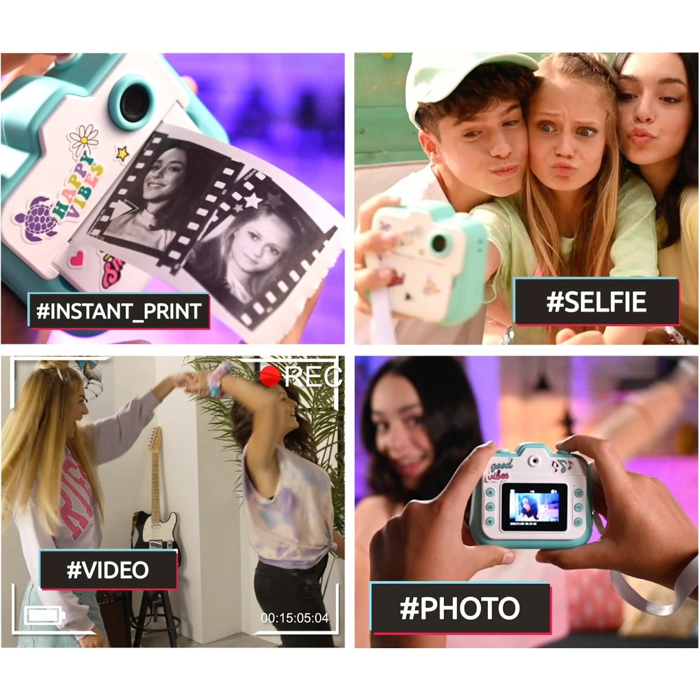 Photo Creator Instant Camera With 4GB SD Card