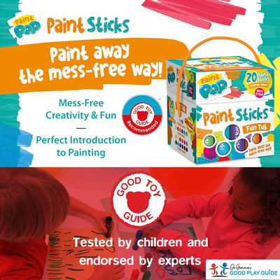 Paint Pop paint Sticks Fun Tub 20pc