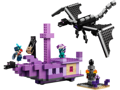 Lego Minecraft 21264 The Ender Dragon And End Ship