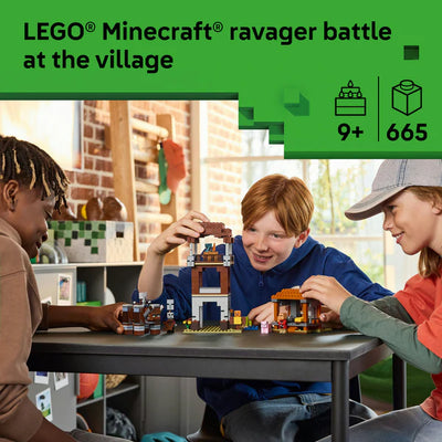 Lego Minecraft 21278 The Pillager Outpost And Ravager