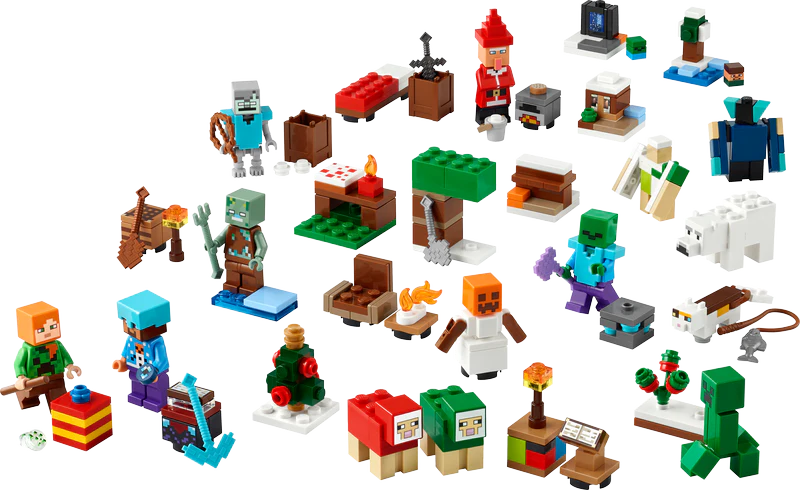 Lego Minecraft 21280 Advent Bk
