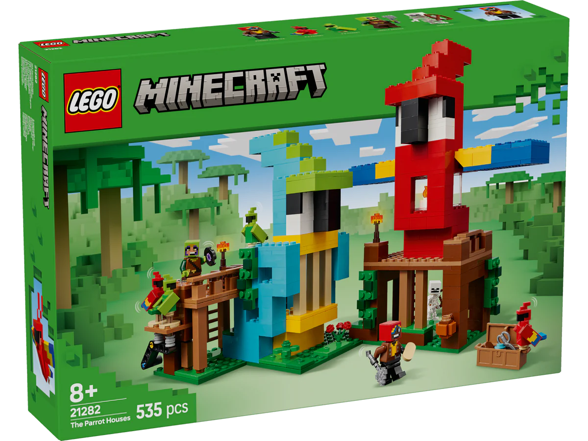 Lego Minecraft 21282 The Parrot Houses