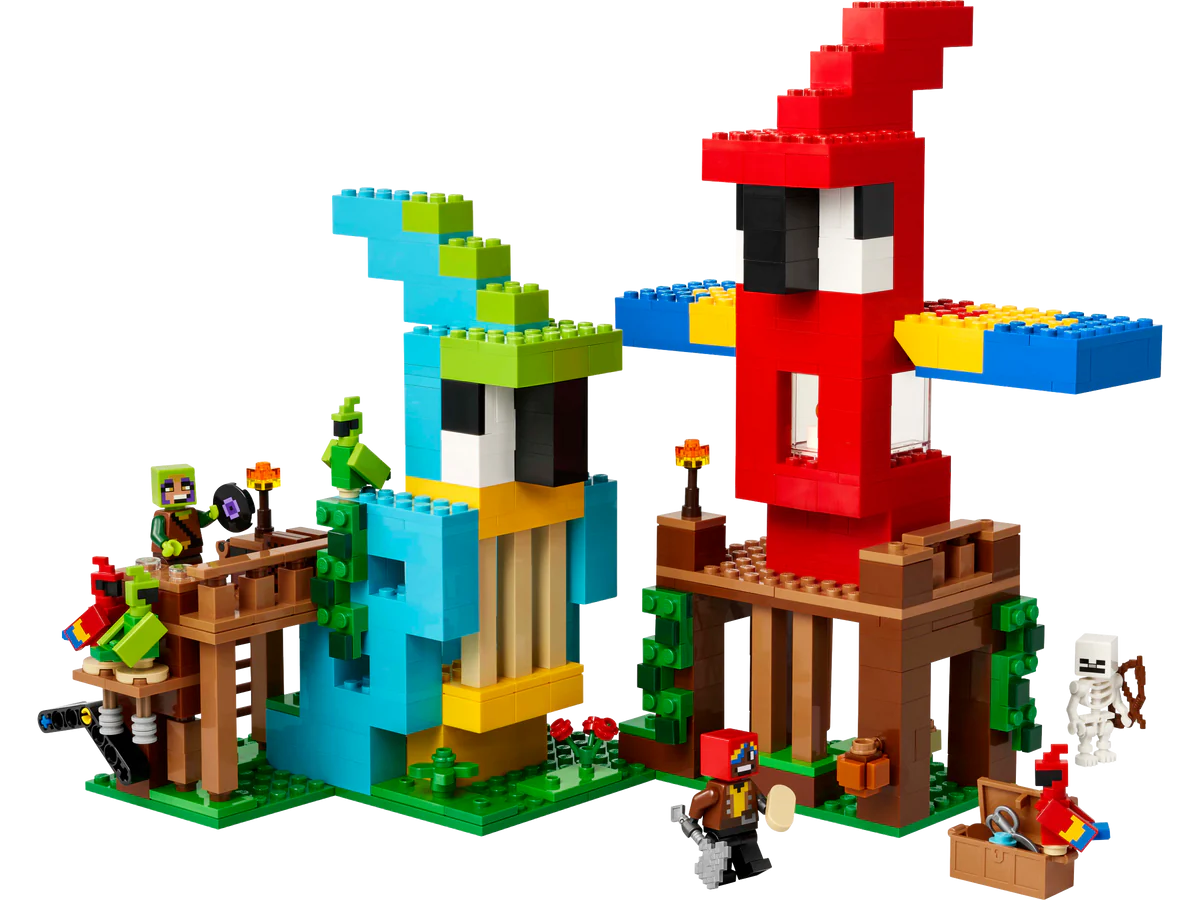 Lego Minecraft 21282 The Parrot Houses