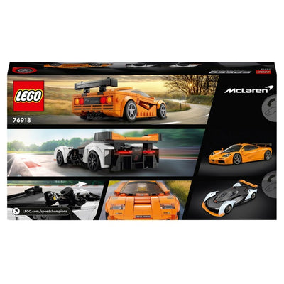 Lego Speed Champions 76918 McLaren Solus GT And McLaren F1 LM Car