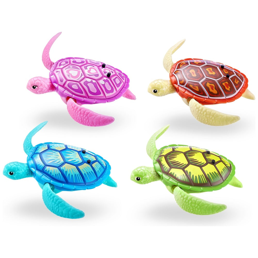 Robo Alive Robo Turtle Robotic Swimming Turtle Assorted Colours