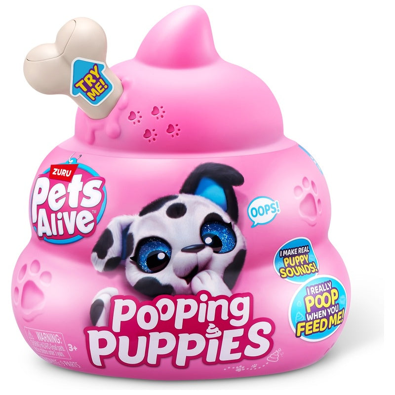 Pets Alive Interactive Pooping Puppy Interactive Plush Toy