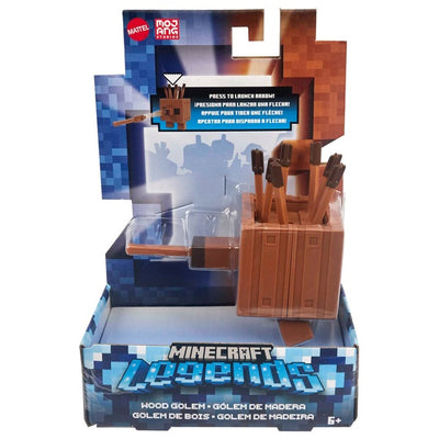 Minecraft Legends Fidget Figure Wood Golem