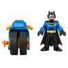 Batman Imaginext DC Super Friends Batcycle And XL Batman