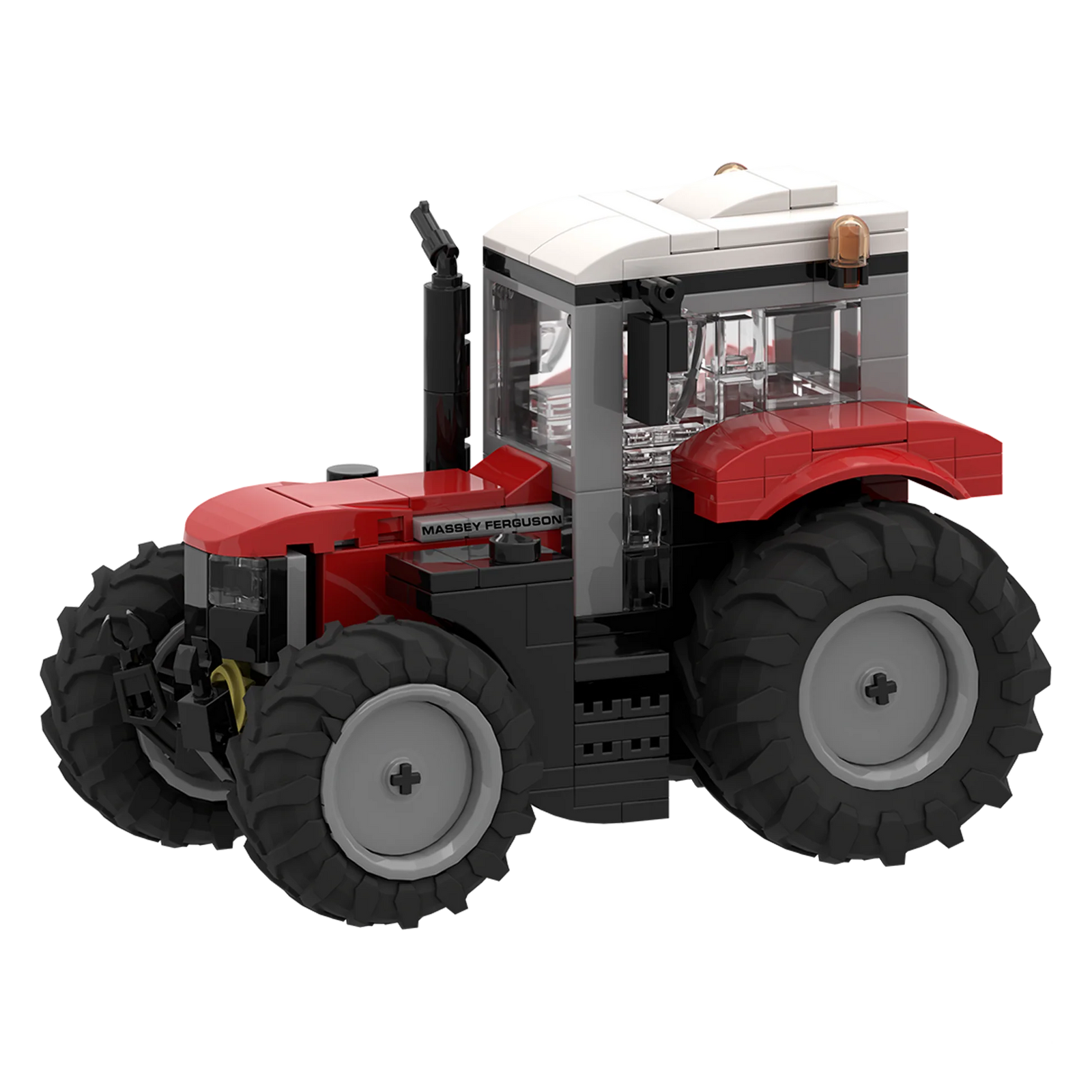 Brixies Plus Massey Ferguson 6S Tractor 240pc Construction Set