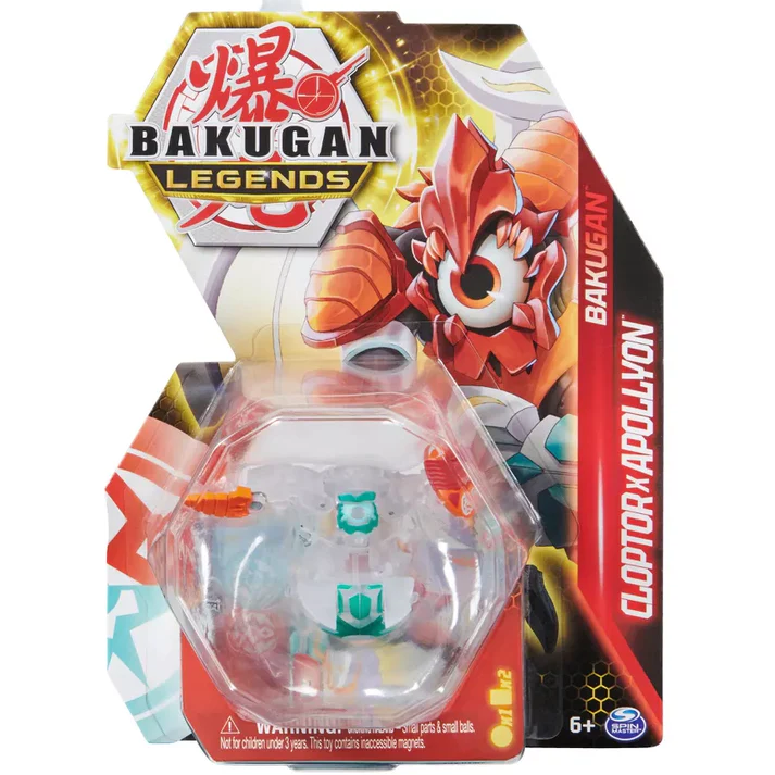 Bakugan Legends Core Ball Cloptor x Apollyon