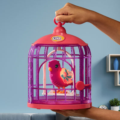 Little Live Pets Lil' Bird And Birdcage