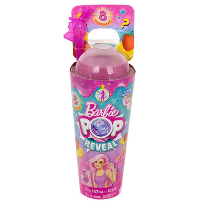 Barbie Pop Reveal Fruit Series Strawberry Lemonade Scented Doll And Accessories