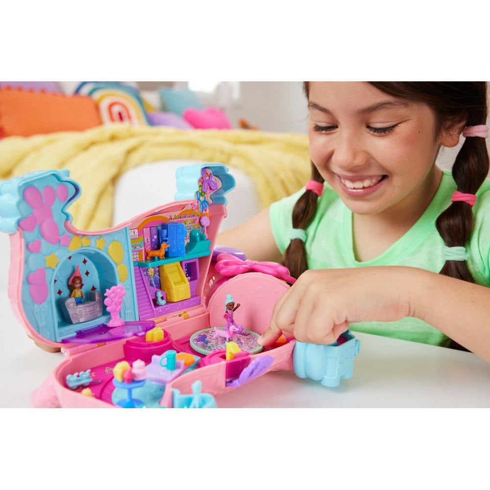 Polly Pocket Dolls Puppy Party Playset