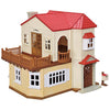 Sylvanian Families Red Roof Country Home With Secret Attic Playroom