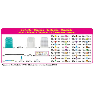 Aquabeads Deluxe Craft Backpack Playset