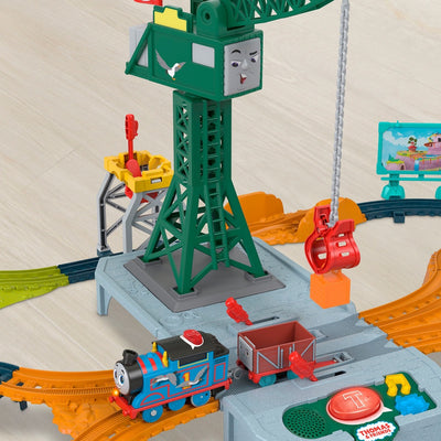 Thomas And Friends Talking Cranky Delivery Train Set