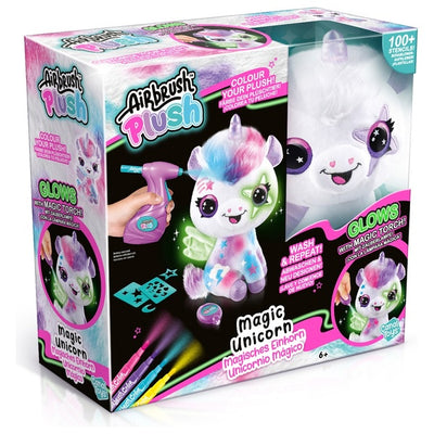 Airbrush Plush Magic Unicorn