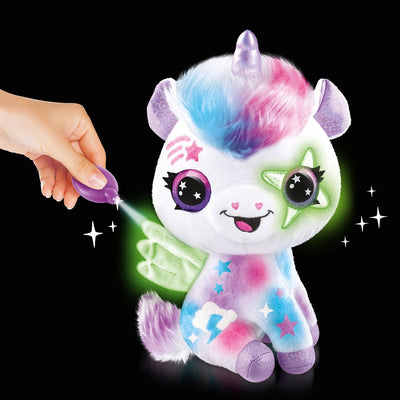 Airbrush Plush Magic Unicorn