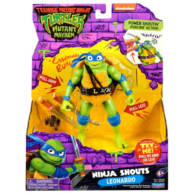 Teenage Mutant Ninja Turtles Ninja Shouts Figure Leonardo
