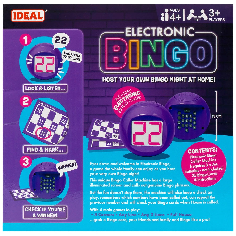 Electronic Bingo Game