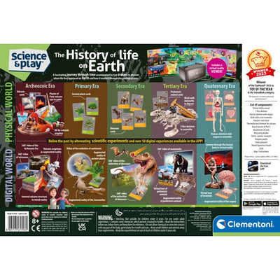 Science And Play The History Of Life On Earth Science Playset