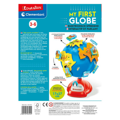 Clementoni My First Globe Electronic Talking Globe