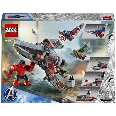 Lego Marvel 76292 Captain America vs Red Hulk Battle