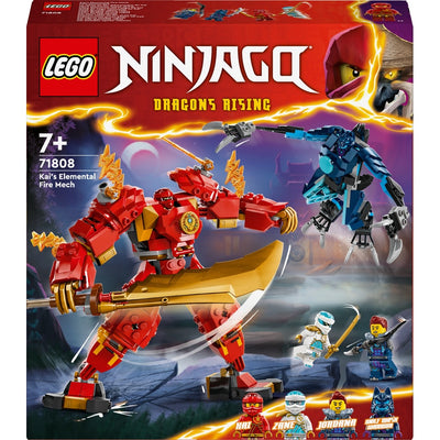 Lego Ninjago 71808 kai's Elemental Fire Mech