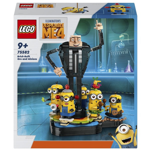 Lego Despicable Me75582 Brick Built Gru And Minions