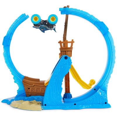 Monster Jam Megalodon Loop Of Doom Playset