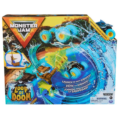 Monster Jam Megalodon Loop Of Doom Playset