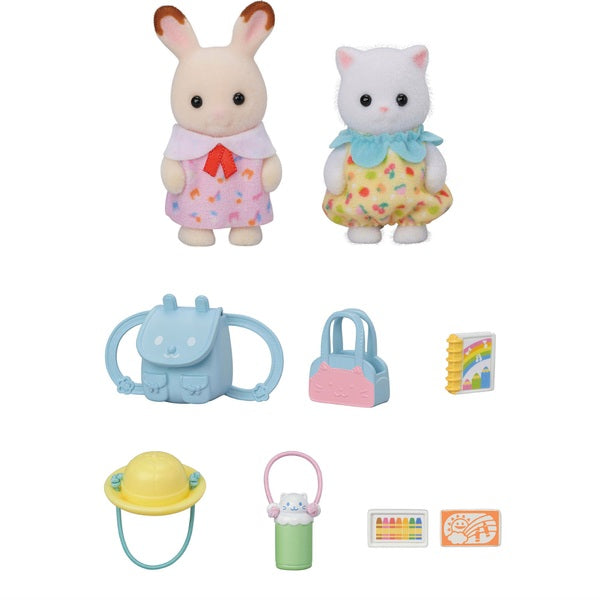 Sylvanian Families Nursery Friends Walk Along Duo