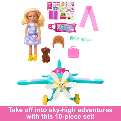 Barbie Chelsea Can Be Plane And Doll Playset