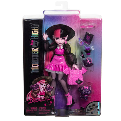 Monster High Draculaura Doll With Pet And Accessories