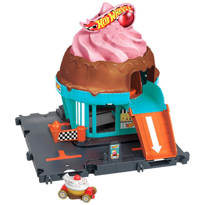 Hot Wheels City Downtown Ice Cream Swirl