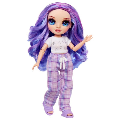 Rainbow High Junior High PJ Party Violet Willow Doll