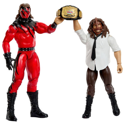 WWE Main Event Showdown Wrestling Figure Twin Pack Kane And Mankind