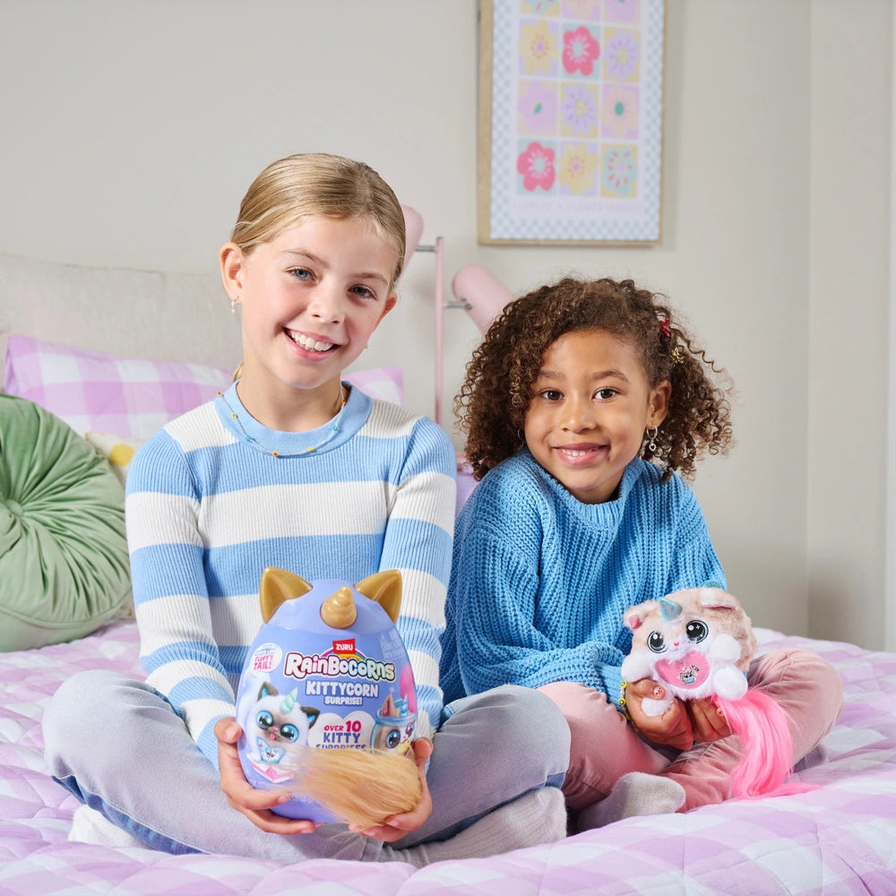 Rainbocorns Kittycorn Surprise Plush Soft Toy Assorted